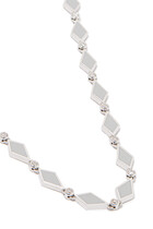 Mosaic Necklace, 18k White Gold & Diamonds